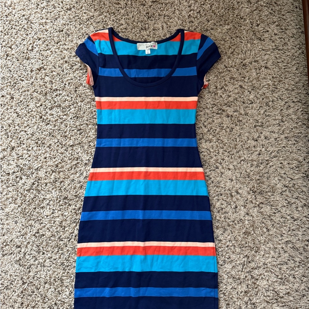 Colorful Striped Dress